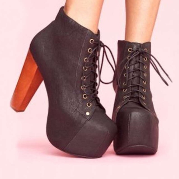 Jeffrey Campbell Lita Platform Shoes - Picture 1 of 5